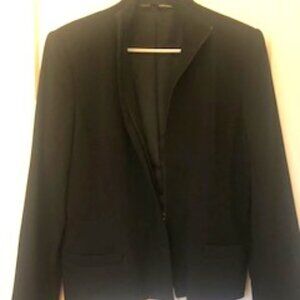 LINDA ALLARD ELLEN TRACY Black Blazer Jacket